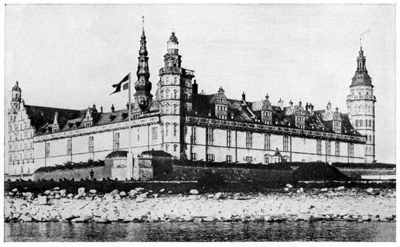 KRONBERG CASTLE ON THE SOUND, DENMARK.