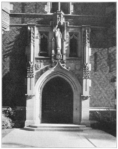 The Doorway of the Martha Cook Building