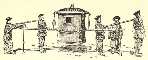 A Mandarin's sedan chair 