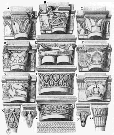 St. Hildebert, Gournay. Capitals.