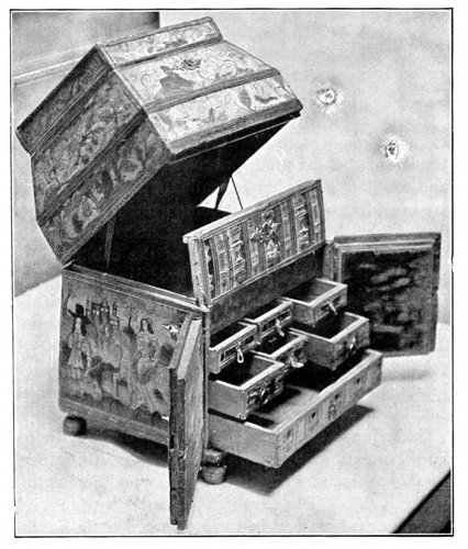 CABINET OF THE TIME OF CHARLES II.