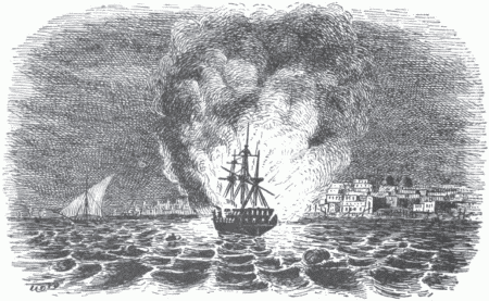 BURNING OF THE PHILADELPHIA.