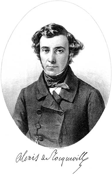 Portrait of Alexis de Tocqueville