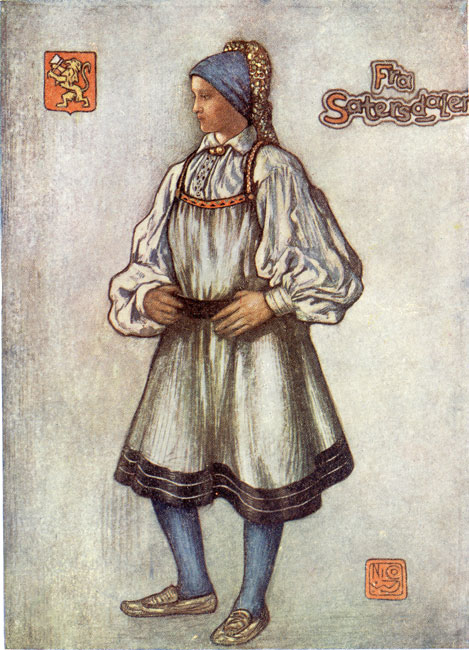 STERSDALEN PEASANT GIRL