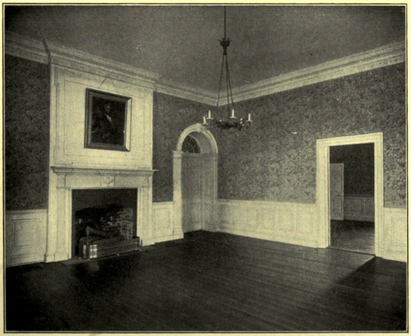 THE LARGE ROOM WHERE THE FAMOUS "LAWYERS' DINNERS"
WERE GIVEN