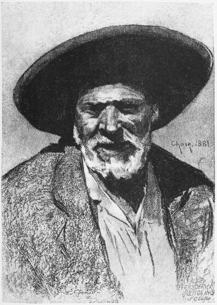 SPANISH PEASANT.
From a Drawing by William M. Chase.