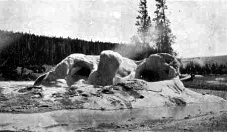 THE GROTTO, UPPER GEYSER BASIN