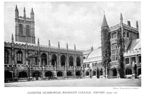 CLOISTER QUADRANGLE, MAGDALEN COLLEGE, OXFORD