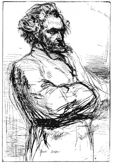 PORTRAIT OF DROUET (ETCHING)