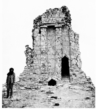 Fig. 48.—IRZÎ, TOWER TOMB.