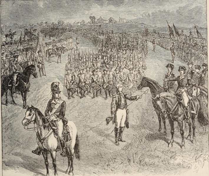 Surrender of Cornwallis.