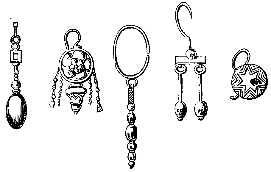 Illustration: GREEK EARRINGS.