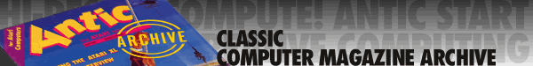 Classic Computer Magazine Archive