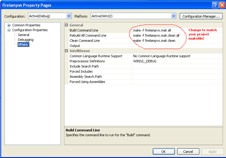 Typical makefile setup for AVR project