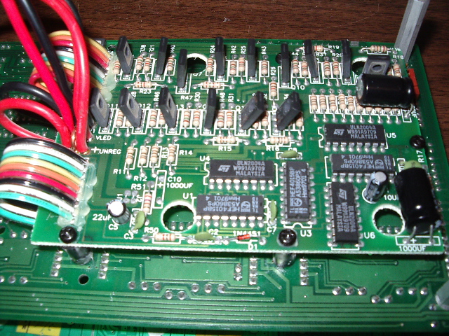 Row controller board